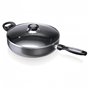 Beka 13075284 Pro Induc Anthracite sauteuse + couvercle verre en aluminium intérieur revêtu 28 cm