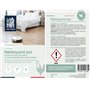 K-ONET - Nettoyant Sol - Robots laveur - Huile essentielle de citron - Pour carrelages, parquets et lino - Environ 140 lavages -