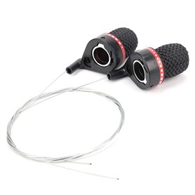 Vélo Vélo Changement de Vitesse Levier Grip Shift Universal VTT Vélo De Route Guidon Vitesse Levier Dispositifs Twist Shifter