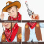 RUBIES - Déguisement de Cowboy pour enfant - Taille Unique (5-8ans)
