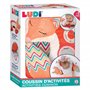 LUDI - Coussin D'Activités Renard - Jeu D'Éveil Bébé - Dès 3 Mois - Développe Les Sens, La Tonicité & Le Renforcement Musculaire