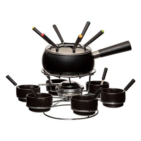 5five - service à fondue avec plateau tournant