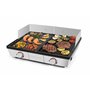 riviera&bar - Combiné Plancha Grill Professionnelle QPL800 - Bi-Zone - 1910 cm² de Zone de Cuisson Réglable - Idéale pour 8 à 10