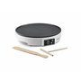 Siméo - Crêpière Électrique CRE245 - Cuisson Homogène, Revêtement Anti-Adhésif, Thermostat Réglable - Appareil à Crêpes Sucrées 