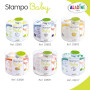 Aladine - Stampo Baby Ferme - Kit Tampons Enfant - Activités Manuelles Bébé - Encre Lavable - Jouets et Jeux Créatifs- Boîte de 