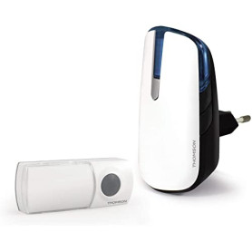 Thomson - Carillon + Sonnette - Sans fil avec bouton