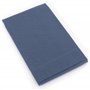 Linnea Taie de traversin uni 230X43 cm 100% Coton Alto Bleu Jean