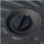 Outsunny Pied de Parasol Rond Socle de Parasol Base de lestage Sable et Eau pour parasols Ø 38/48 mm Acier HDPE dim. 51L x 51l x