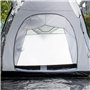 Outsunny Tente de Camping familiale 4-6 Personnes dôme 2 Chambres 1 séjour et 1 auvent Anti-UV Imperméable 2000 mm Sac de Transp