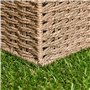Outsunny Gazon synthétique Artificiel Set de 10 Dalles Carreaux 30 x 30 cm épaisseur Confort 3,5 cm à emboîter Vert
