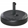 Outsunny Pied de Parasol Rond