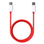 PHONILLICO Cable charge rapide USB-C USB-C 1m pour OnePlus 11/10 Pro/8 Pro/8/7T Pro/6T/6/5T/Nord CE 3 Lite/Nord CE 2/Nord 2T/Ace