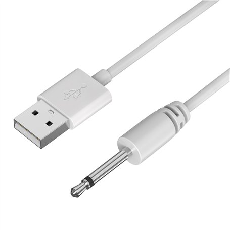 PHONILLICO Cable de recharge compatible Lovense Lush Hush Edge Osci - Câble 80 cm Embout tige 18mm diamètre 2