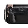 David Jones - Petit Sac à Dos Femme Mode Ville - Sac à Main Porté Epaule Fille Nylon Cuir PU Souple - Mini Cartable Multipoche F