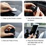 Support Mobile Voiture Magnétique Pour Tableau de Bord, Universel avec Rotation à 360° pour Tous Smartphones (iPhone, Samsung, H