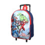 Bagtrotter Sac à Dos à roulettes 31 cm Marvel Avengers Rouge et Bleu