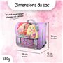 Bagtrotter - Cartable 38 cm - Princesses Disney - Violet - Primaire - Bretelles et dos rembourrés - Bandes Réfléchissantes - Gra