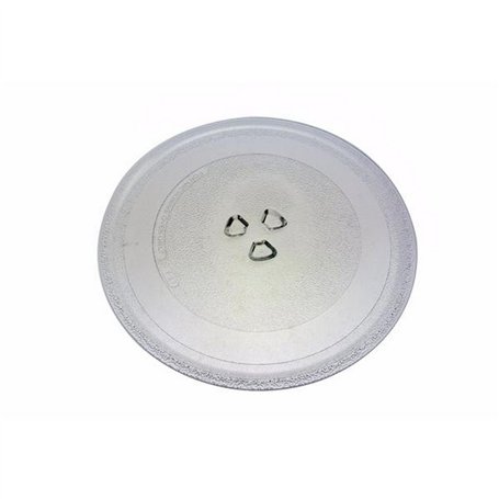 SOS Accessoire Plateau micro onde en verre dia245 (avec ergot central) pour Four micro-ondes - 3390W1G005E