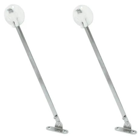 cyclingcolors 2x compas d'abattant à frein 275mm freinage réglable meuble charnière équerre support secretaire bois porte