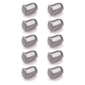 cyclingcolors 10x Amortisseur de butée Blum 993.706 à enfoncer trou 8mm gris clair insert caoutchouc Porte Meuble Placard Etagèr
