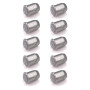 cyclingcolors 10x Amortisseur de butée Blum 993.706 à enfoncer trou 8mm gris clair insert caoutchouc Porte Meuble Placard Etagèr