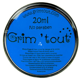 Grimtout Generique - Fard Visage et Corps Bleu