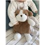 Bouillotte doudou 2 en 1● Peluche Max le Chien toute douce bébé & enfant ● Action chaud et froid ● Bouillotte sèche micro-ondes 