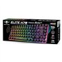 SPIRIT OF GAMER | Clavier de jeu Bluetooth sans fil | Clavier TKL RGB QWERTZ 65 % | Touches semi-mécaniques avec rétroéclairage 