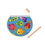 Janod - Speedy Fish Puzzle Game - Develops Fine Motor Skills and Concentration - From 18 Months Old