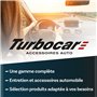 TURBOCAR - Kit de sécurité Voiture - 2 pièces - Comprend: 1 Gilet et 1 Triangle avec Pochette de Rangement - Taille XL - Obligat