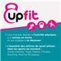 UPFIT - Lampe frontale LED COB Pour les activités sportives en extérieur Equipée d'un serre tête réglable 3 modes d'éclairage av