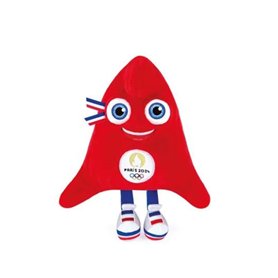 Doudou et Compagnie Peluche Mascotte Officielle Jeux Olympiques Paris 2024-25 cm