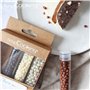 ScrapCooking - Mix Billes Choco & Or - Assortiment 3 Chocolats & Billes Sucrées Dorées - Perles Sprinkles - Décorations Alimenta