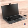 Mobility Lab - ML301310 – Webcam Filaire USB – Full HD, Pas de vis Universel intégré, Microphone intégré, Anneau LED réglable, P