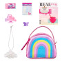 Real Littles - Mini Sac à Main avec Mousqueton - Cadeau Surprise - Modèle et Coloris Aléatoires - Saison 2 - Matière : Nylon