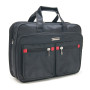 Waytex 71010 Sacoche Porte Document et Ordinateur 15.6" Imperméable Multipoches Noir