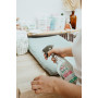 Love & Green Home Spray Nettoyant écologique multi-usages rechargeable et sans parfum - Compatible bébé. Certifié A+ par Air Lab
