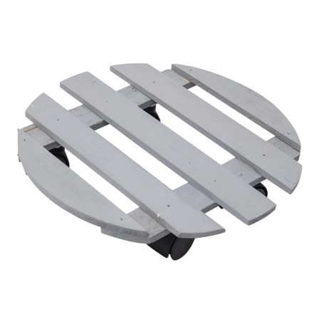 WERKA PRO Porte Plante à roulettes Ø30cm