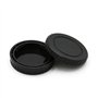 Nikon1 BO Bouchon BOITIER + Cache Arrière pour Objectif à Monture Nikon 1 One Compatible : V1 V2 J1 J2 J5 Nikon 1 v3 AW1 Etc. - 
