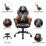 DBZ - Dragon Ball Z - Siège Gamer Junior/Chaise de Bureau Licence Officielle/Fauteuil Gaming Dragon Ball Super Noir