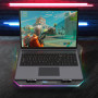 EMPIRE GAMING - Guardian C900 Refroidisseur PC Ordinateur Portable 12’’ à 17’’ RGB Gamer -9 Ventilateurs - Contrôleur LCD -10 Mo
