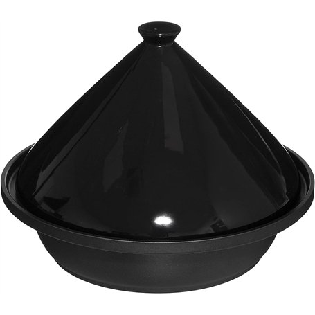 WEB2O Tajine Induction et Vitro-céramique INOX Noire 30