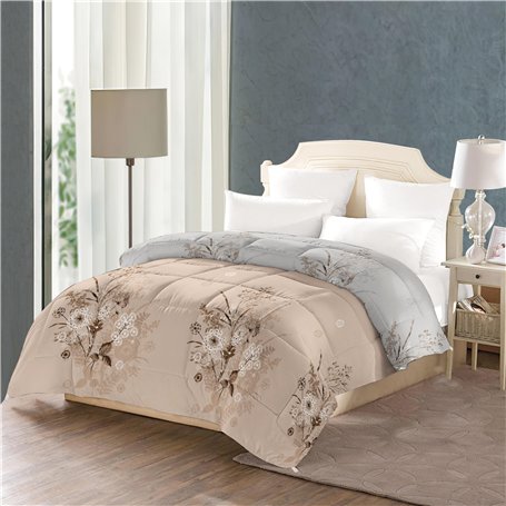 Fanny & Céline Couette Chaude 600 GSM 220x240cm Ultra gonflant Douceur extrême MING19-2412