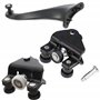 Partsline Kit de galets pour porte latérale coulissante gauche (côté conducteur) compatible avec Berlingo