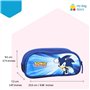 mybagstory - Trousse – Sonic – Trousse Double Compartiments - Enfant - Ecole - Maternelle - Garderie - Trousse Garcon – Taille 2
