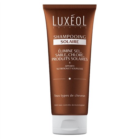 LUXÉOL - Shampooing Solaire - Soin Cheveux Nourrissant Plage