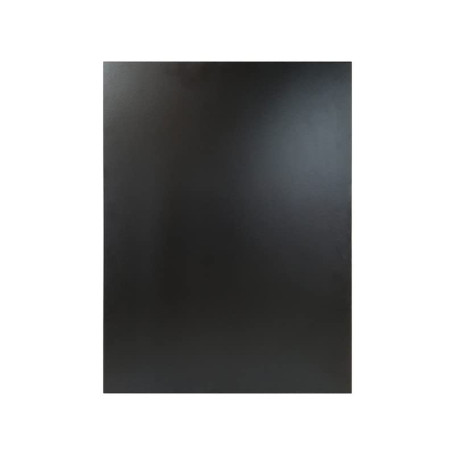 Plaque ardoisine mélaminée double face de dimensions 80 x 60 cm Noir