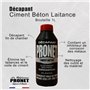 PRONET - Décapant Ciment Béton Laitance - Nettoyage Fin de Chantier - Elimine Le Voile de Ciment en intérieur ou extérieur sur T
