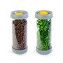 PIKA | Lot de 2 bocaux sous vide en verre 1