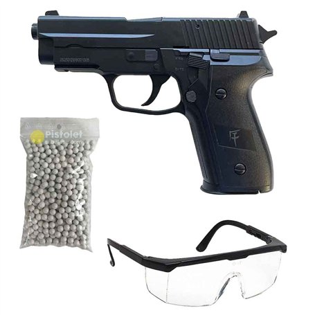 Saigo Defense Pack Airsoft Pistolet modèle SG00003 à Ressort/matière: Plastique Haute résistance/Puissance 0.5 Joule/livré avec